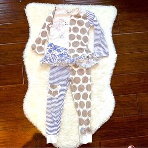 Naartjie Top & Leggings Outfit Rare! Size 3